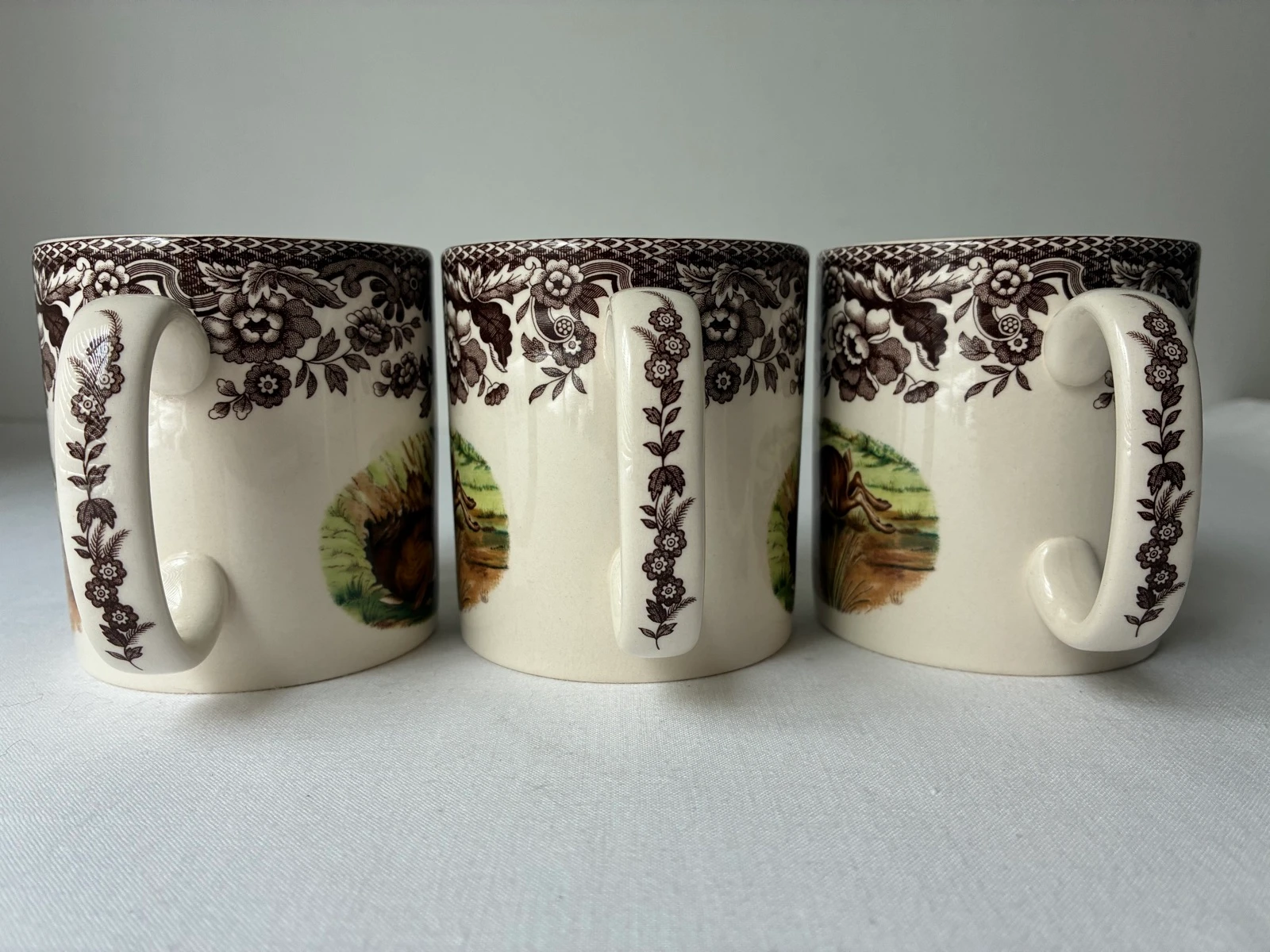 Set of 3 Spode Woodland Rabbit Mugs – photo 13